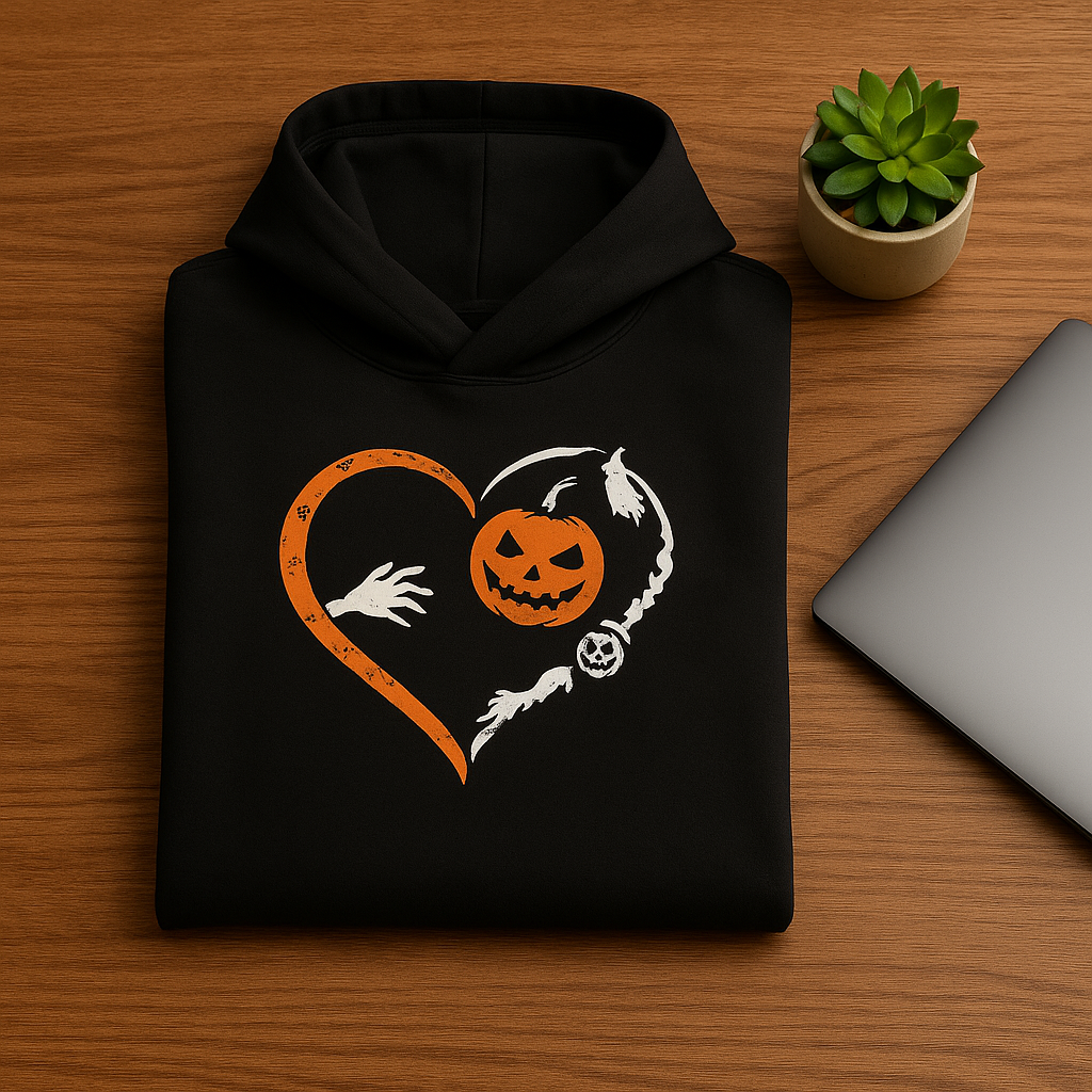 Pumpkin Heart Sweatshirt