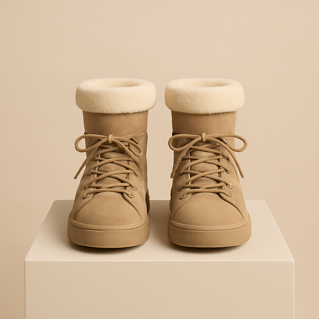 Faux Fur Suede Boots