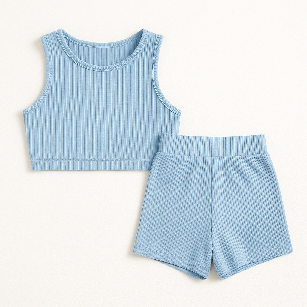 Active Wide Strap Top & Shorts Set