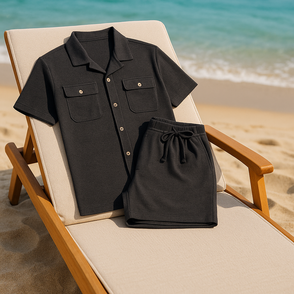 2-Piece Button Down Summer Set