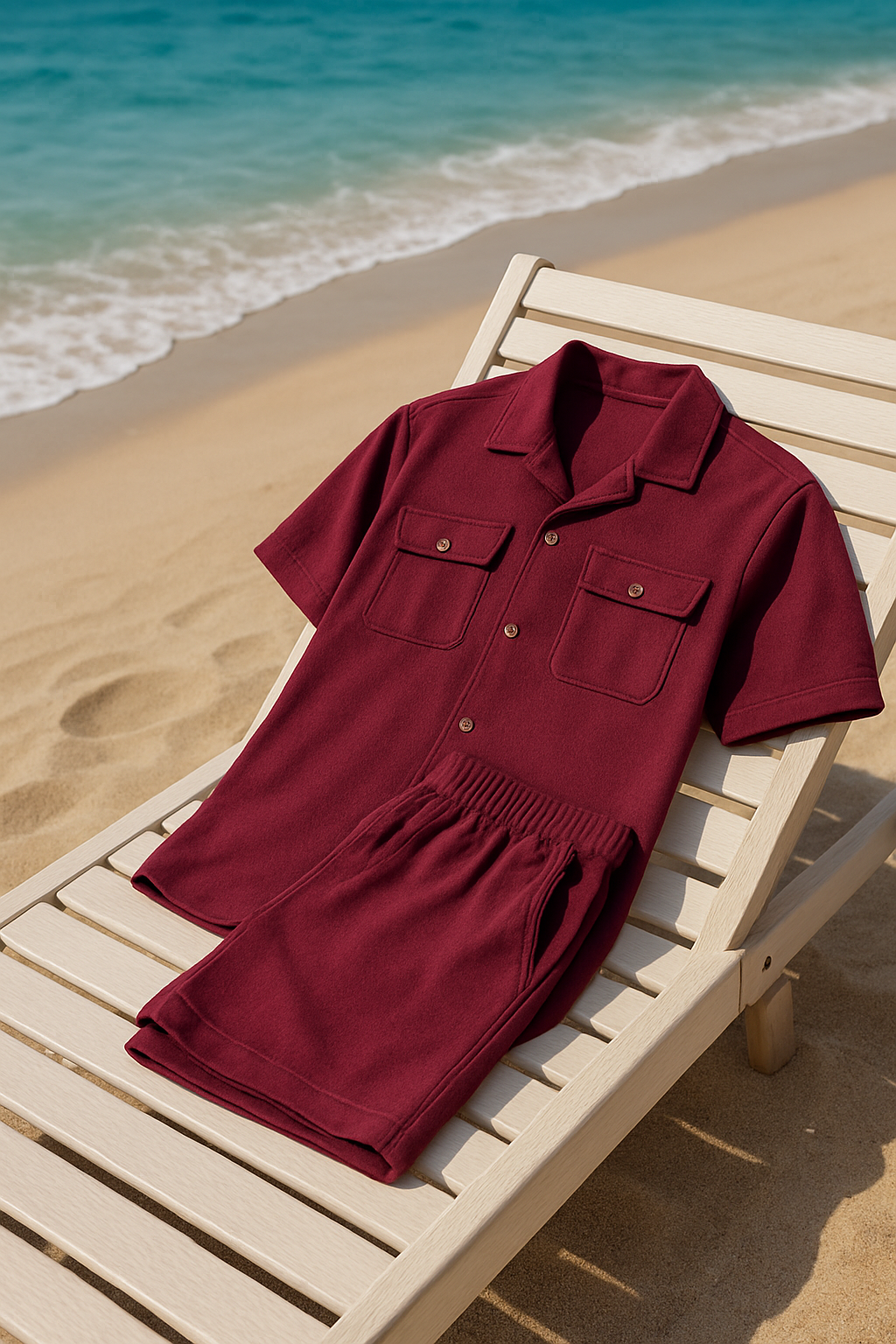 2-Piece Button Down Summer Set